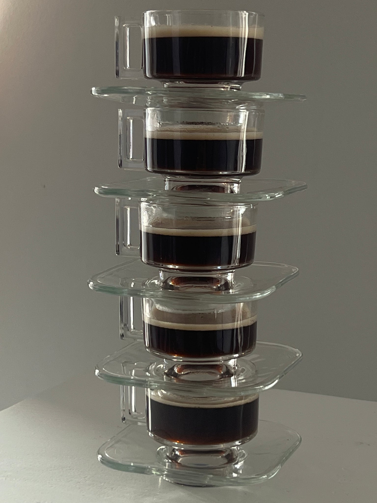 Vintage “Arno” espresso cup & saucer set by Joe Colombo (price per cup & saucer)