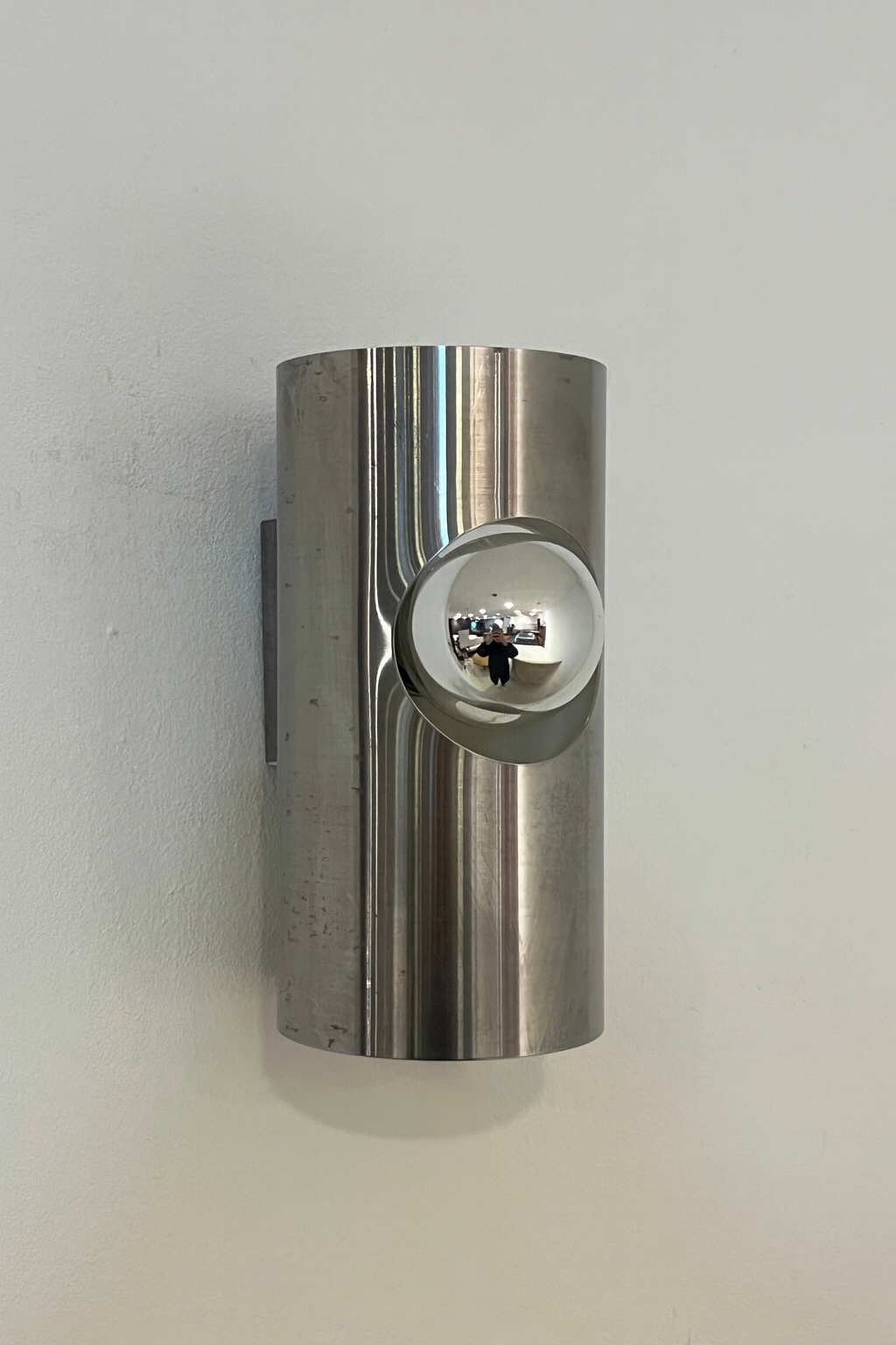 Vintage space age wall lamp