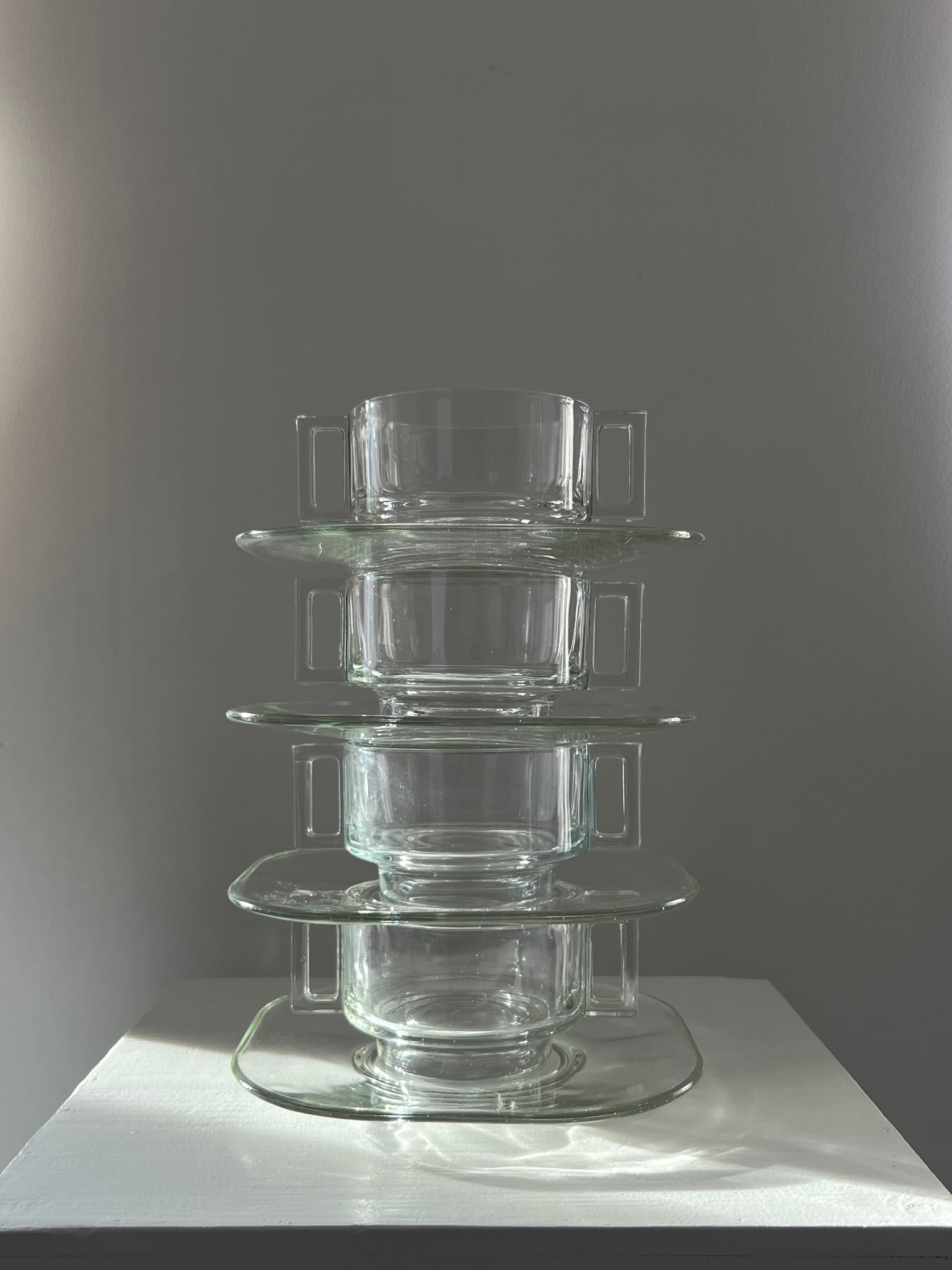 Vintage “Arno” soup bowl & saucer set – Joe Colombo (price per bowl & saucer)