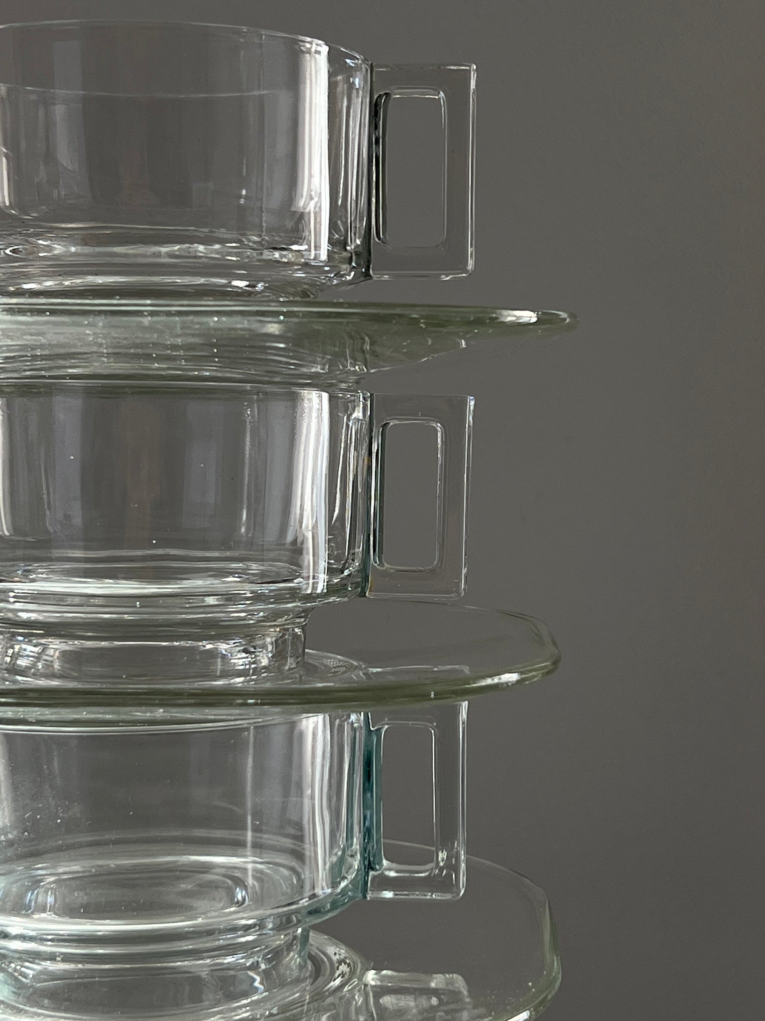 Vintage “Arno” soup bowl & saucer set – Joe Colombo (price per bowl & saucer)