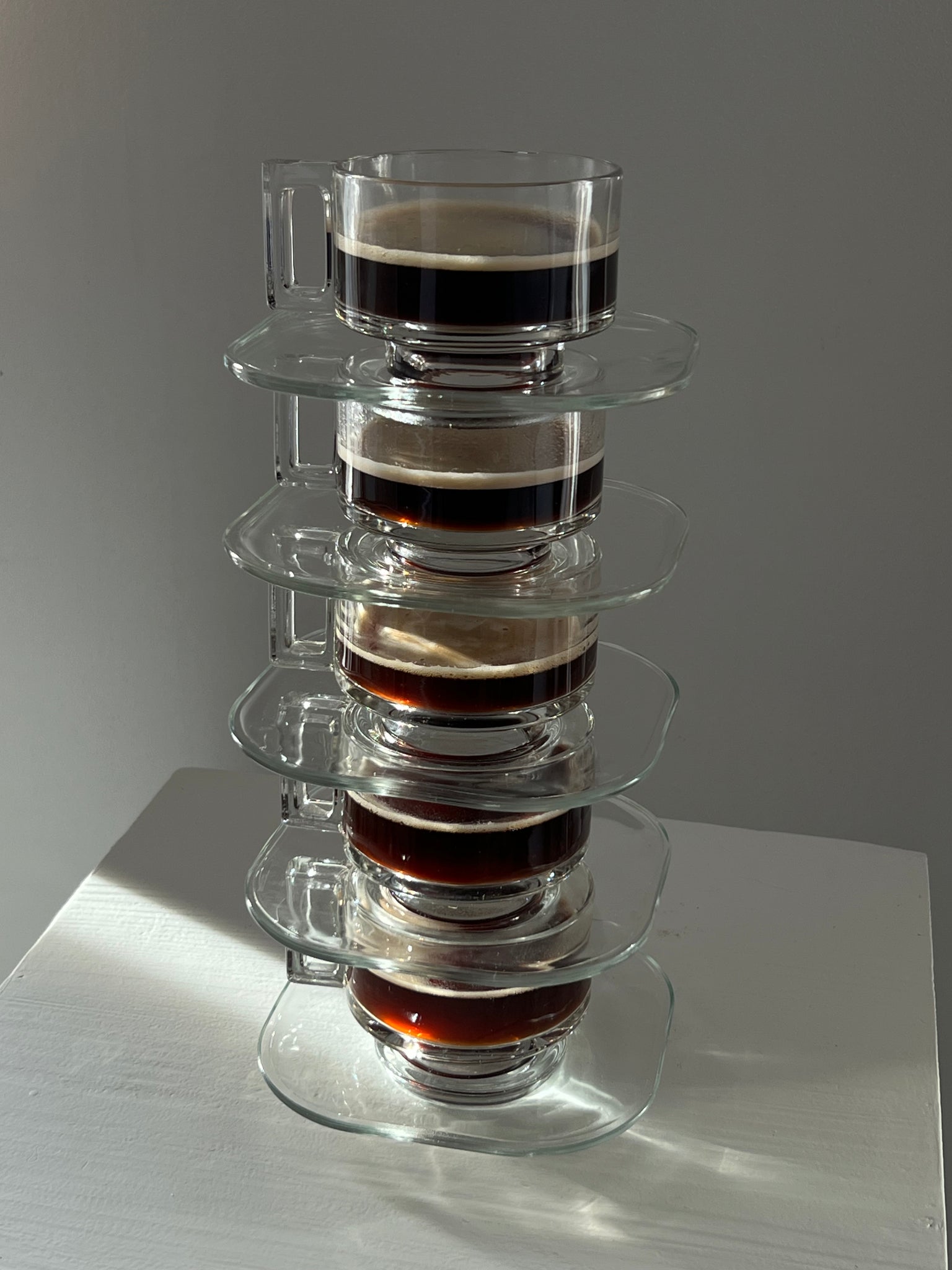 Vintage “Arno” Coffee cup & saucer set by Joe Colombo (price per cup & saucer)