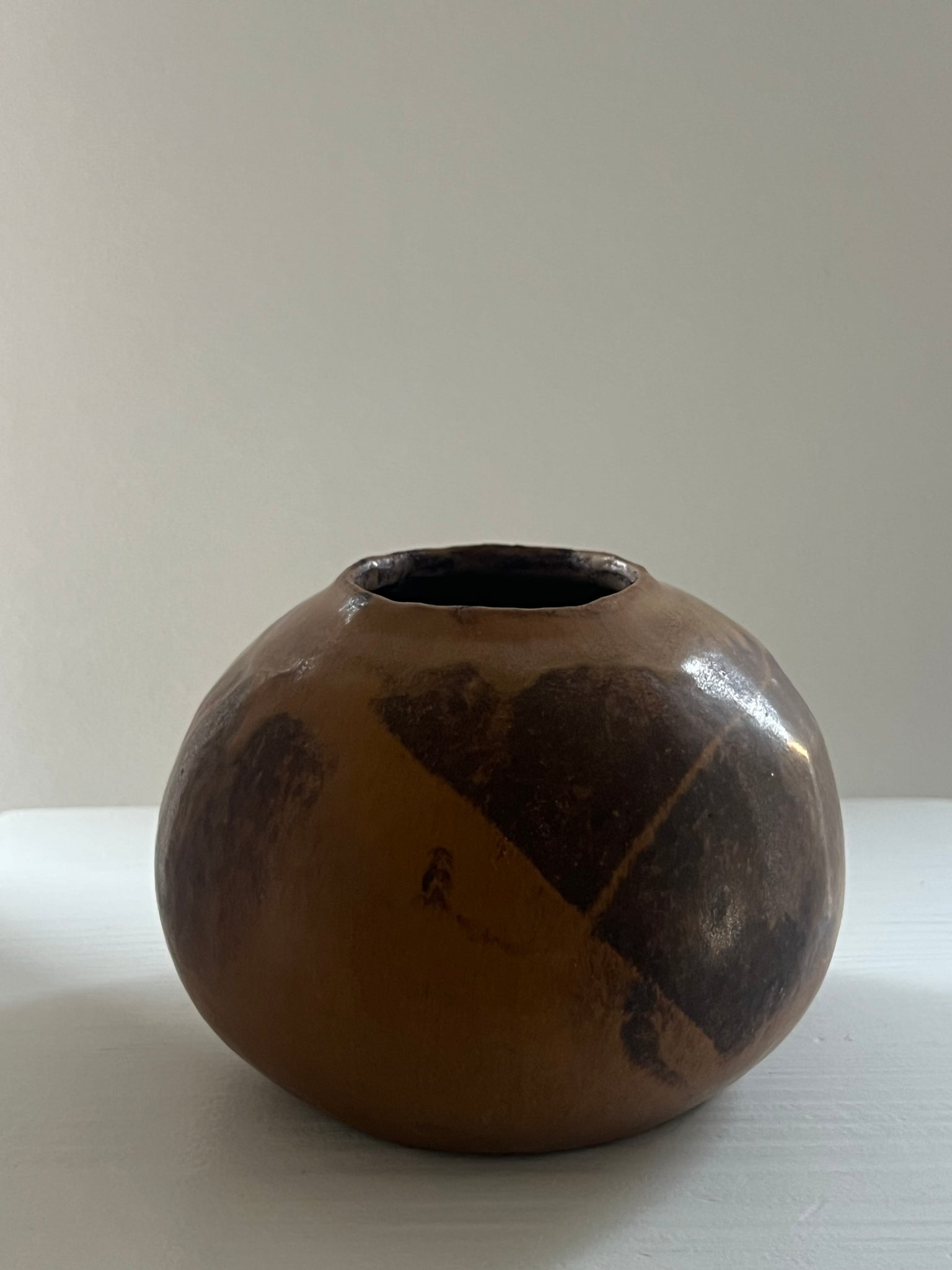 Vintage handmade ceramic vase
