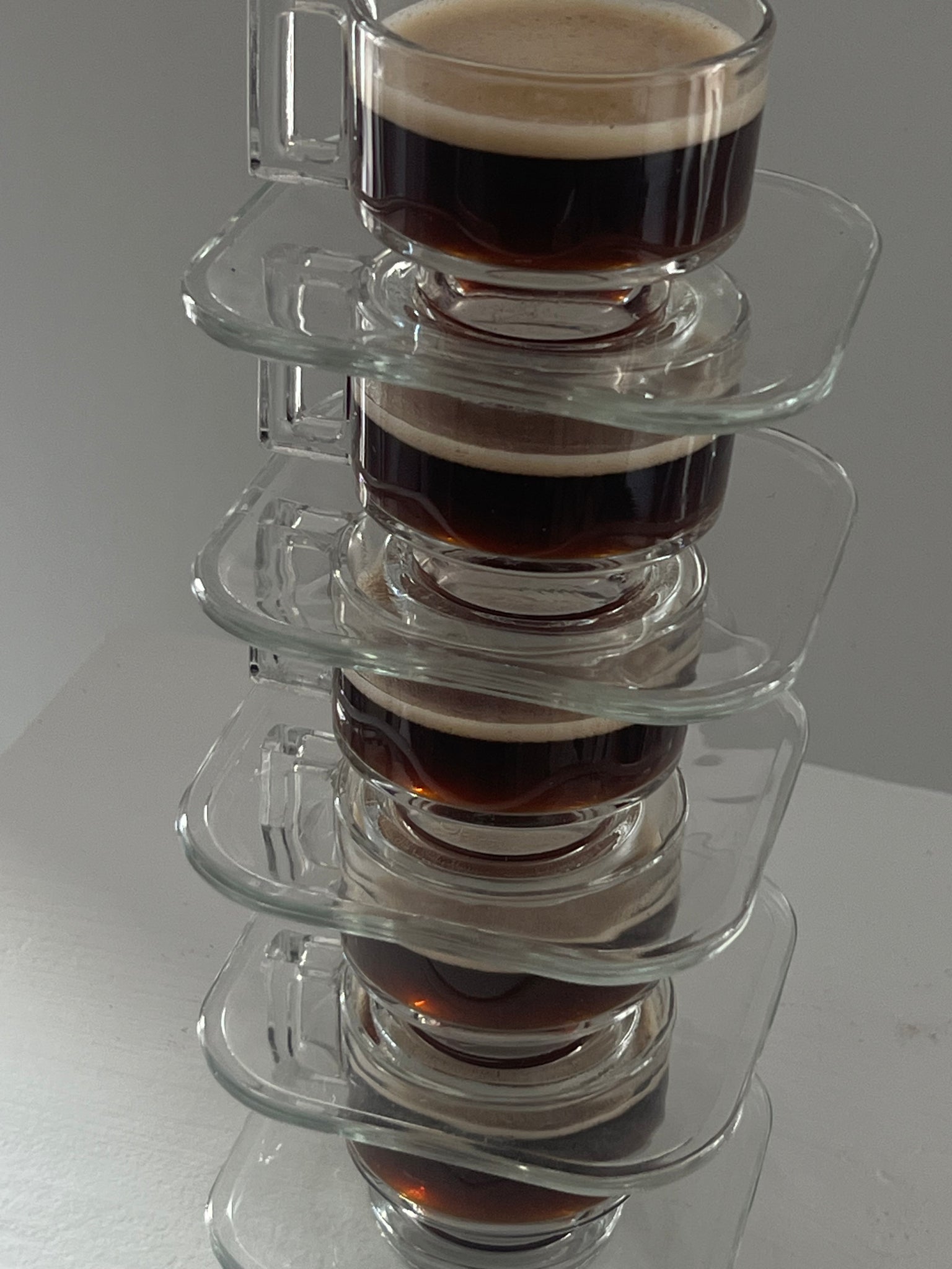 Vintage “Arno” espresso cup & saucer set by Joe Colombo (price per cup & saucer)