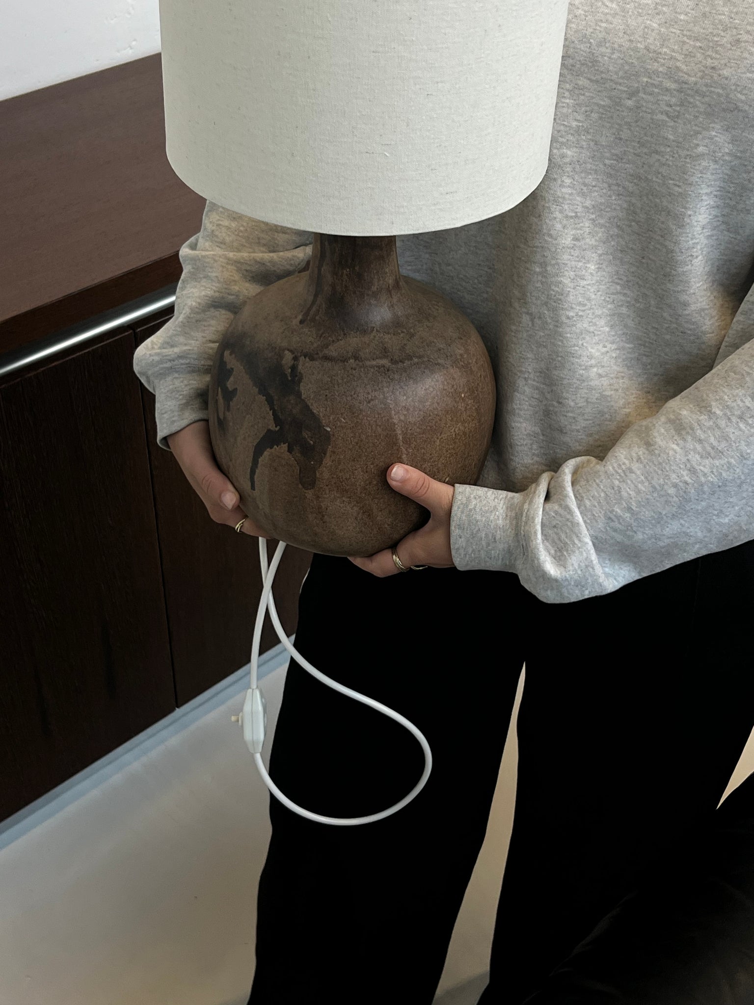 Vintage ceramic table lamp