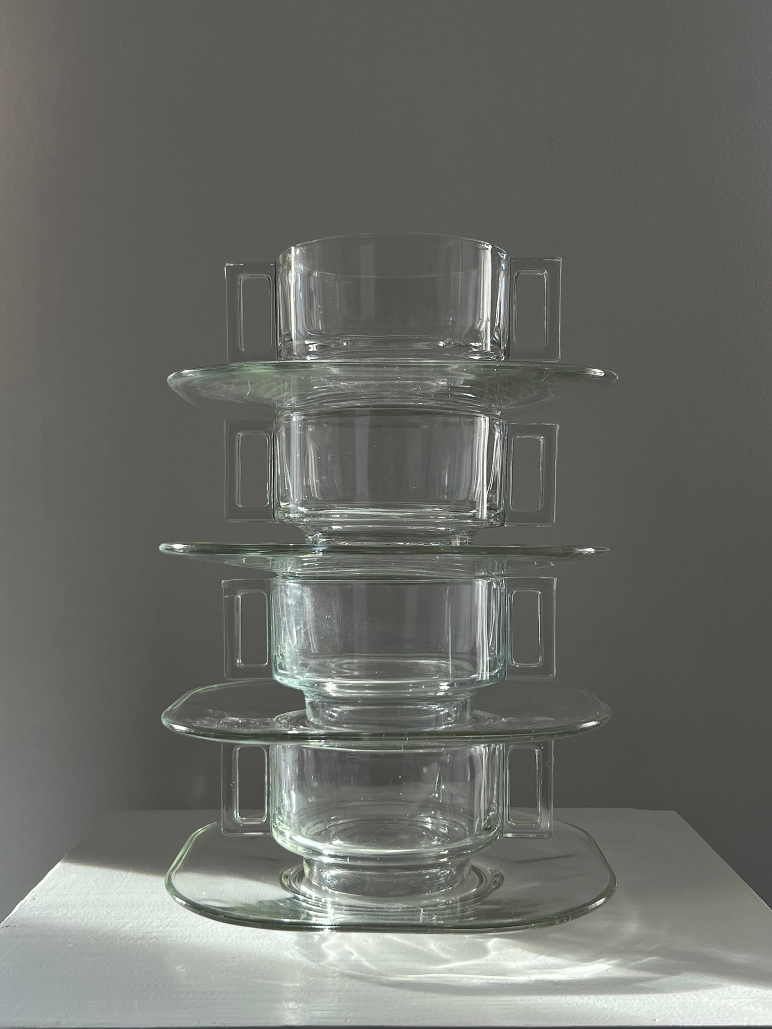 Vintage “Arno” soup bowl & saucer set – Joe Colombo (price per bowl & saucer)