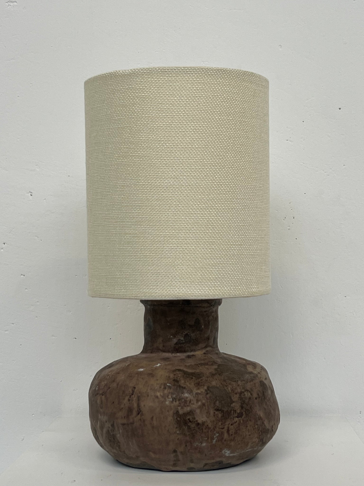 Vintage small ceramic table lamp