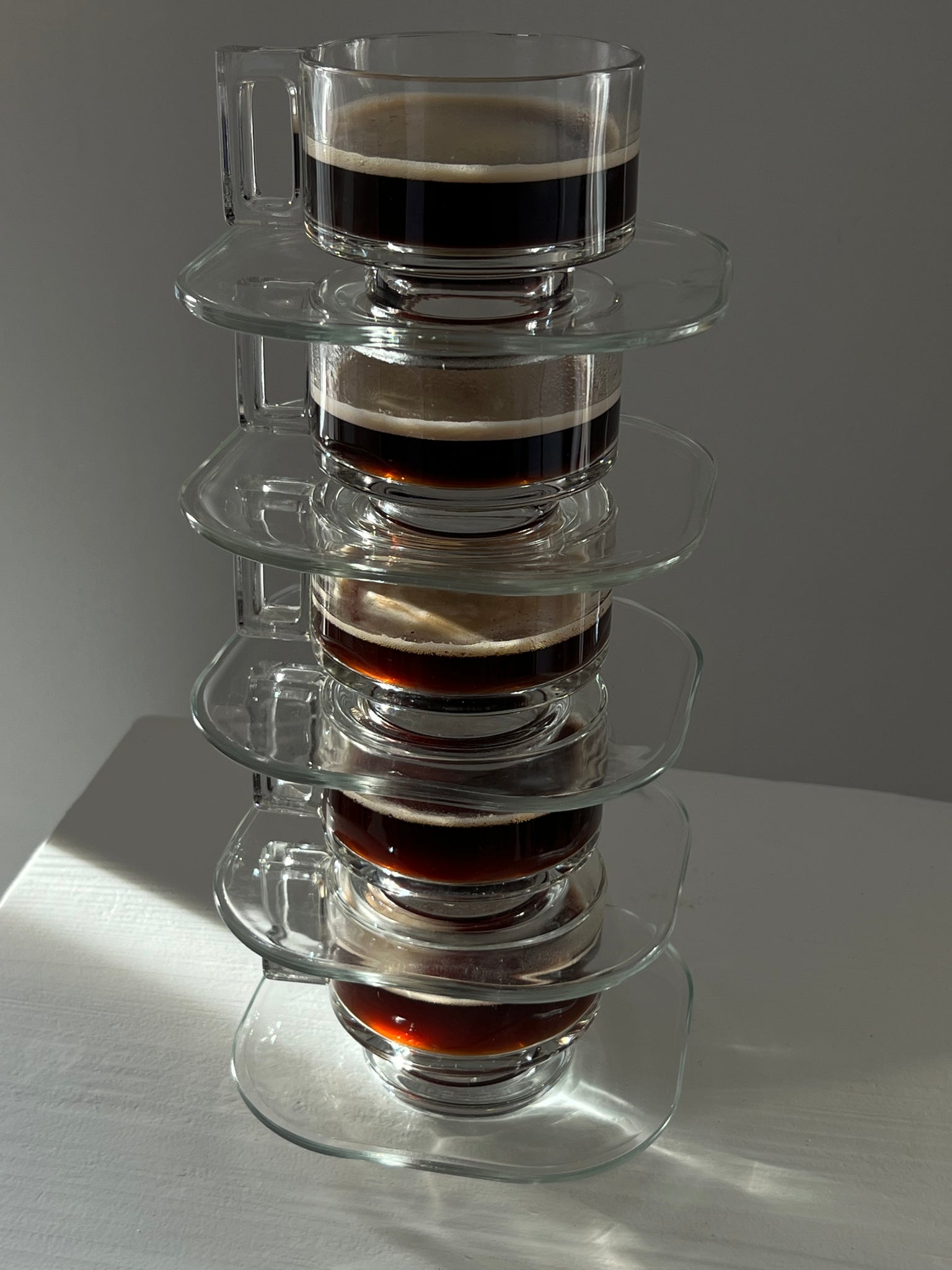 Vintage “Arno” Coffee cup & saucer set by Joe Colombo (price per cup & saucer)