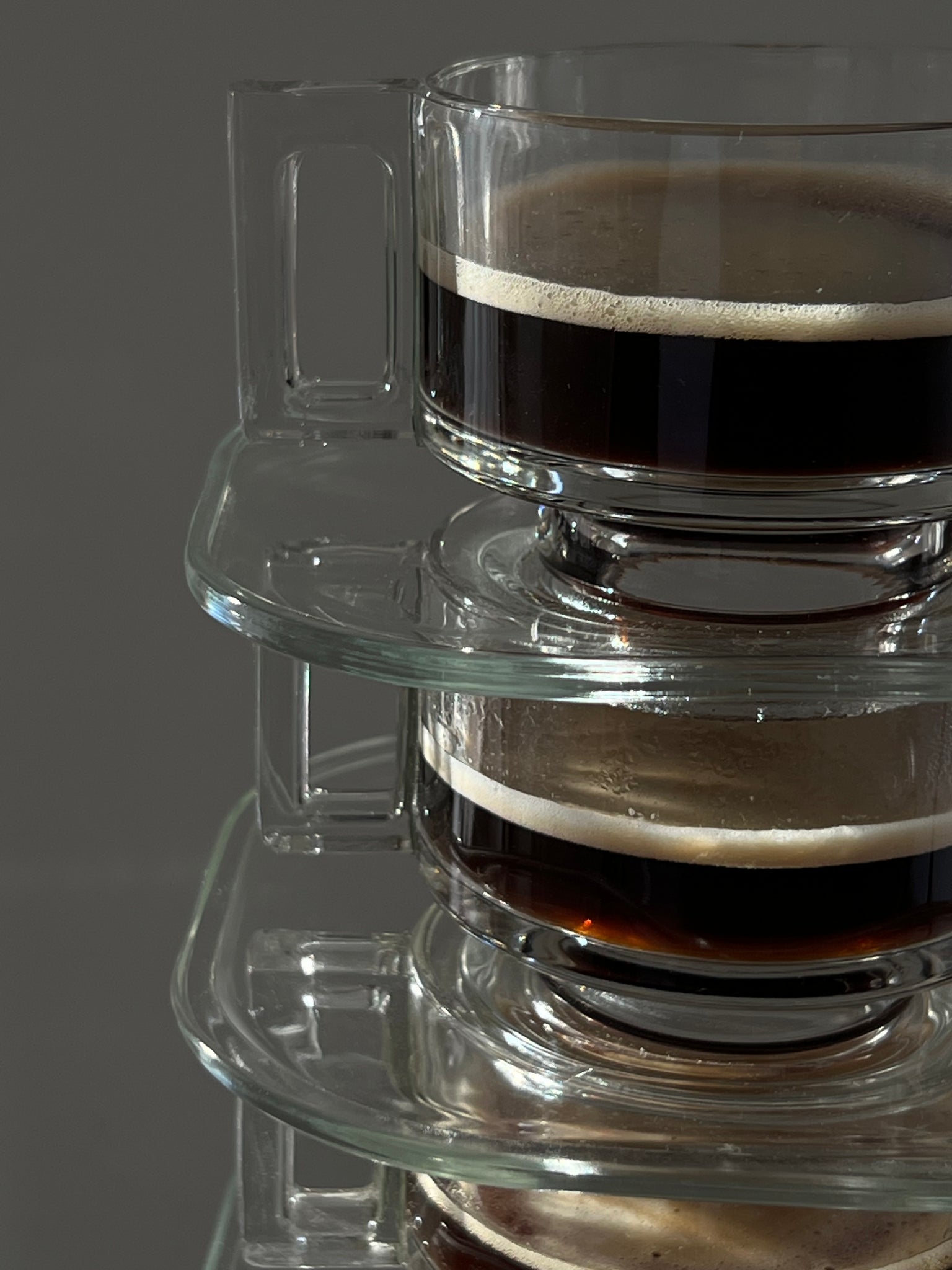 Vintage “Arno” Coffee cup & saucer set by Joe Colombo (price per cup & saucer)