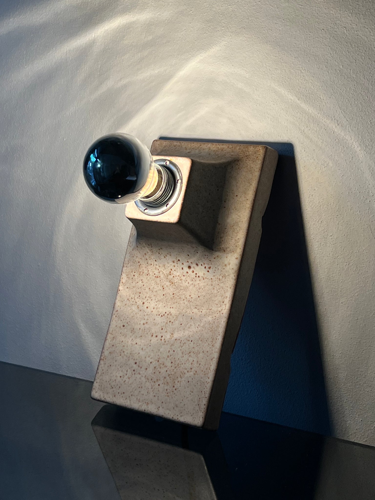 Vintage ceramic table/wall lamp – Waldi Leuchten