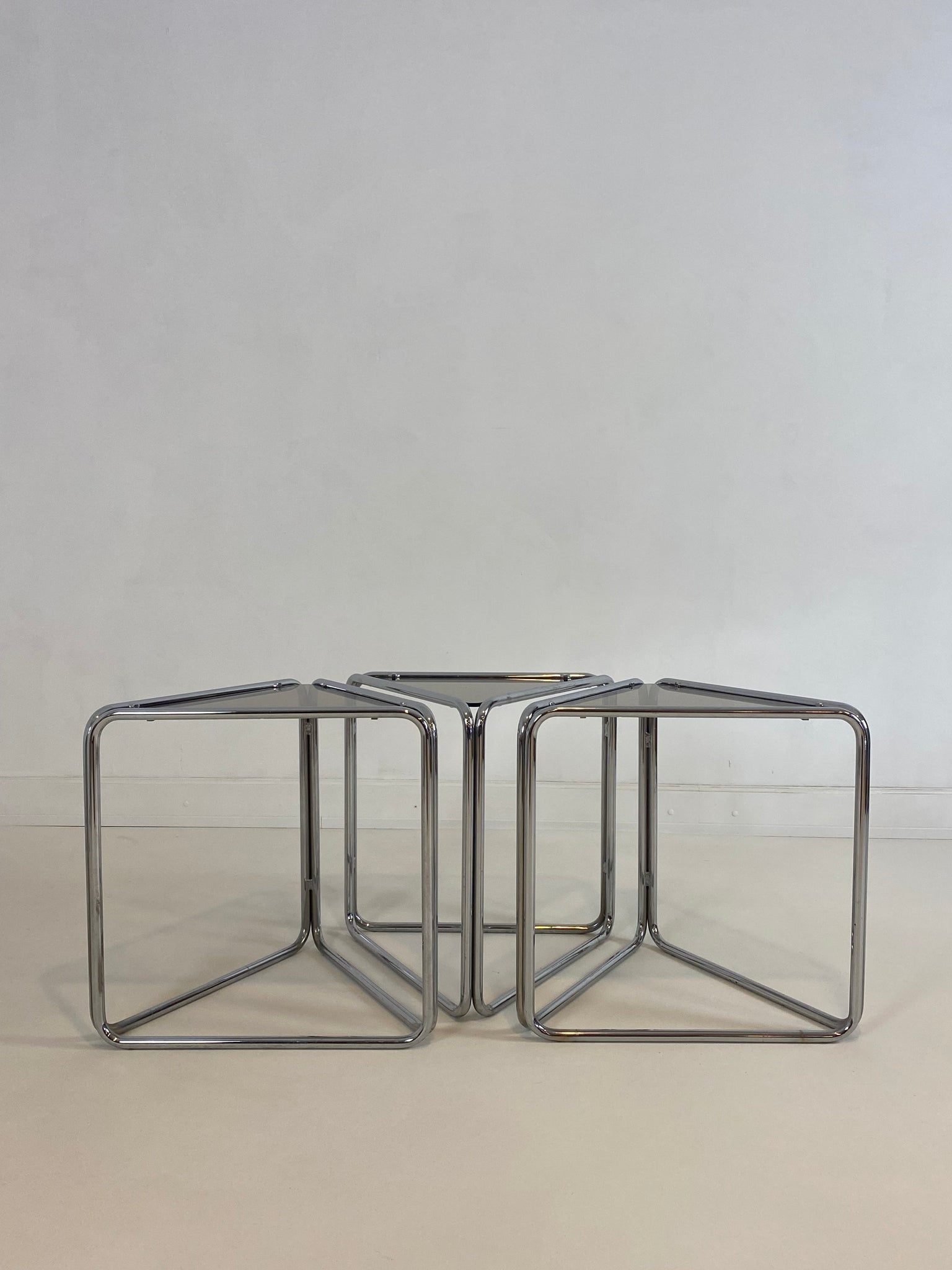 Set of 3 vintage side tables