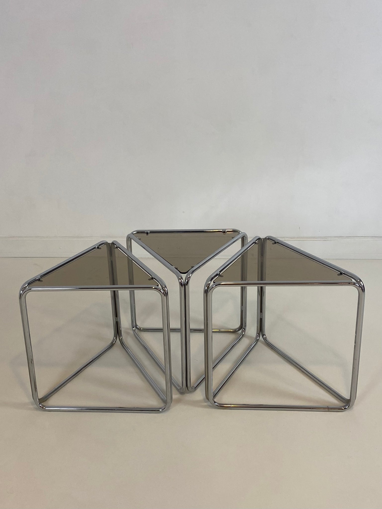 Set of 3 vintage side tables