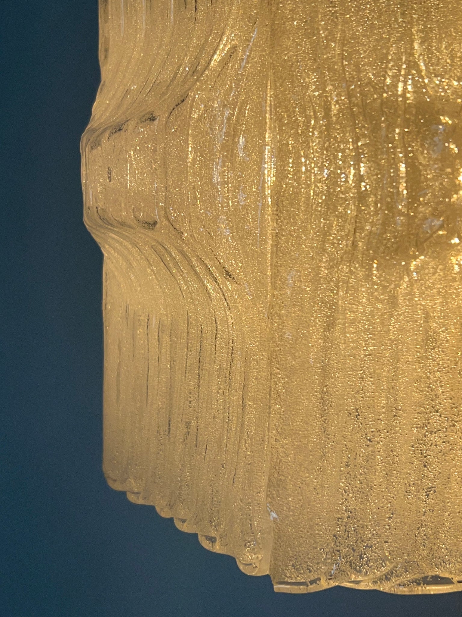 Vintage hanglamp – Ice Lucite