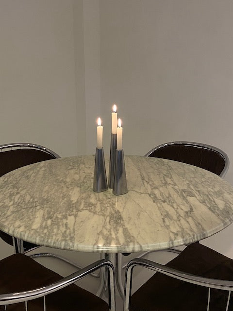X Set of 3 Ehlen Johansson Renos candleholders for IKEA (1980s)