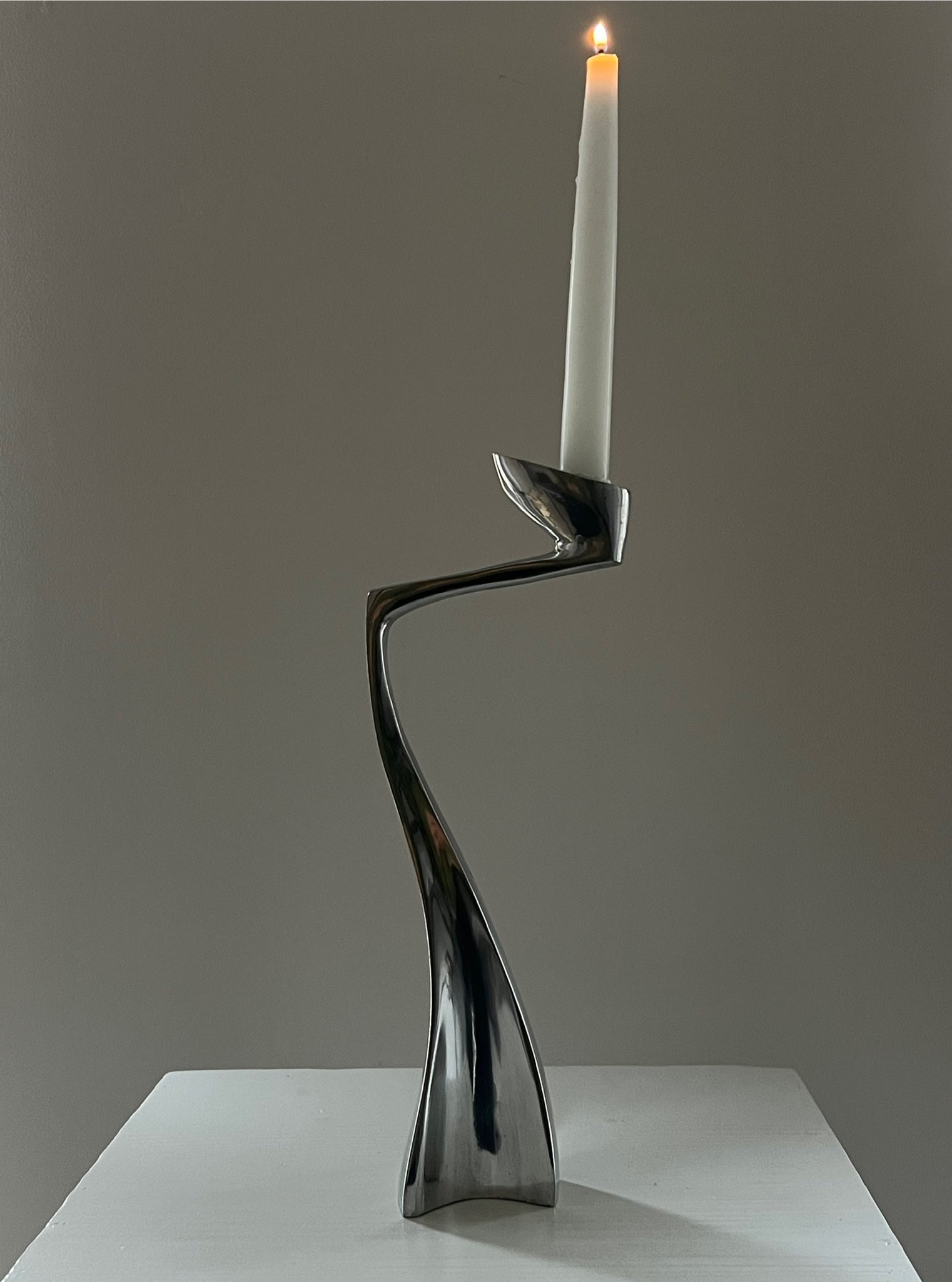Matthew Hilton “Swan” candle holder for SCP England