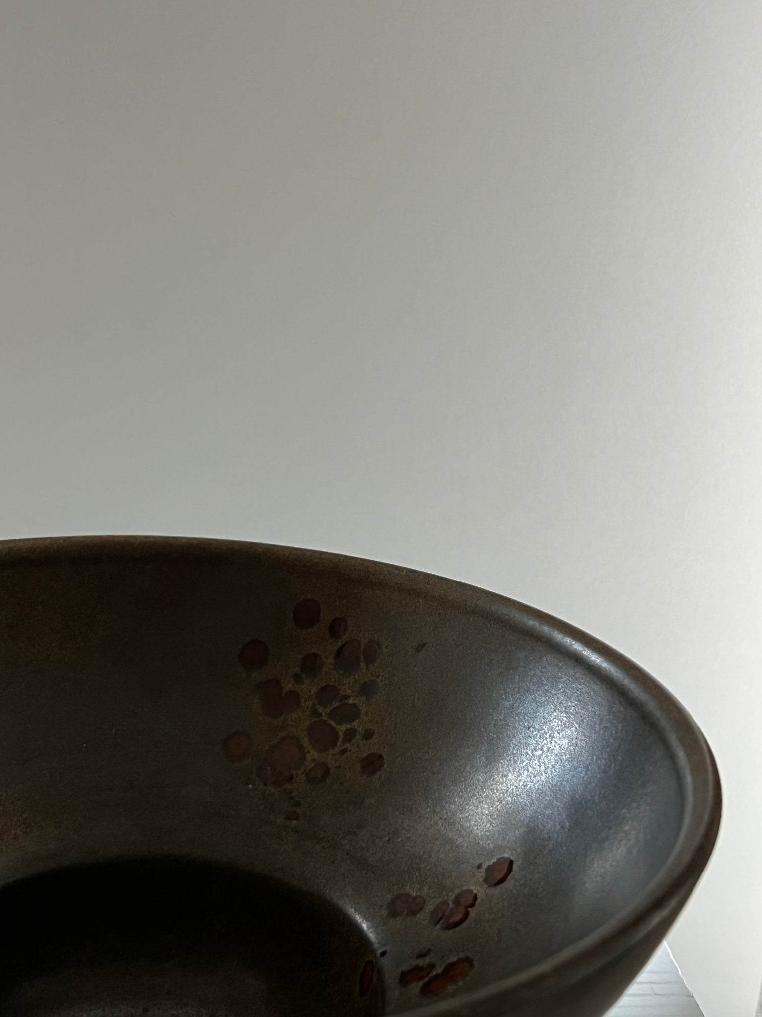 Vintage ceramic pedestal bowl