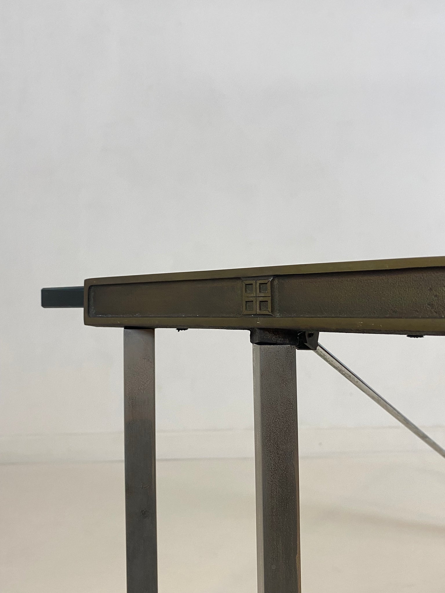 Vintage console table by Peter Ghyczy