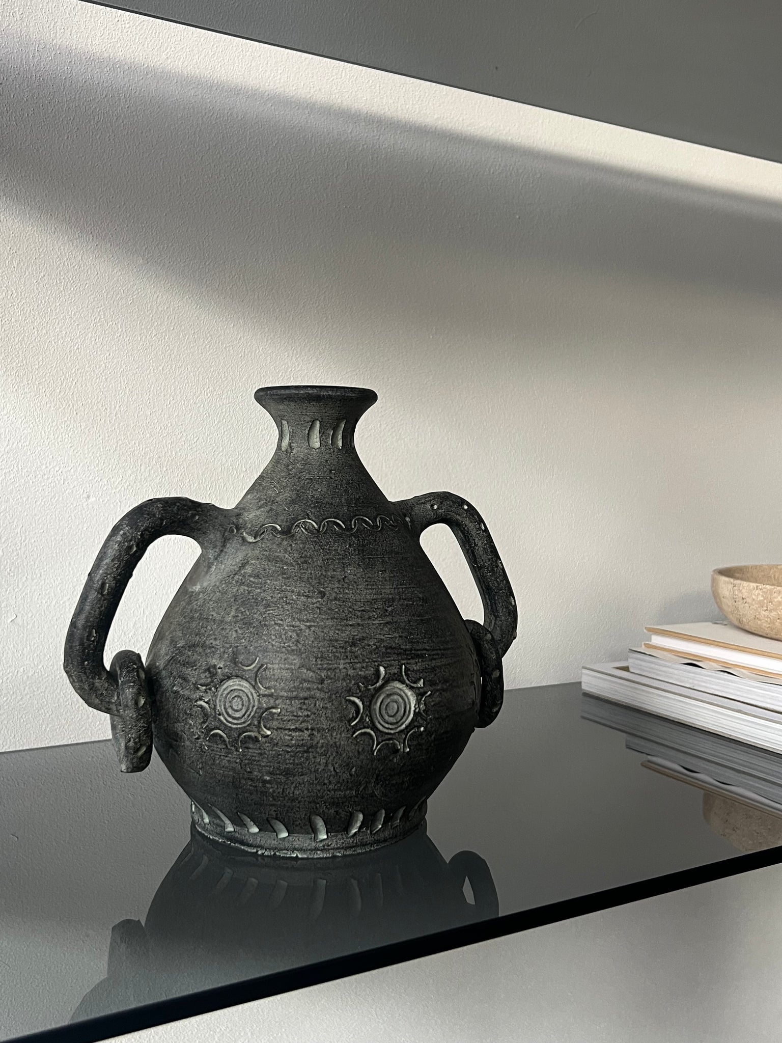 Vintage Partenon vase