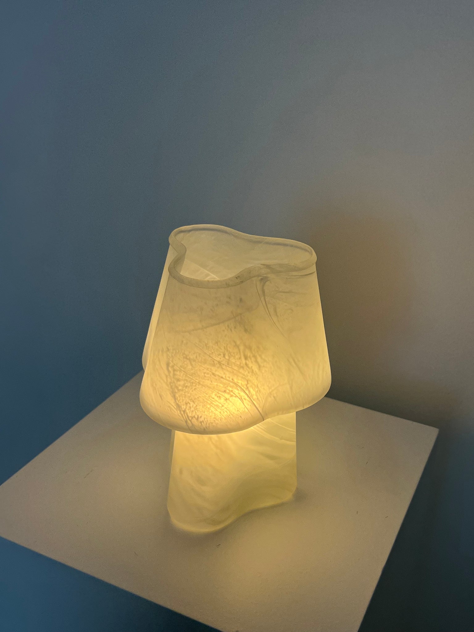 X Vintage Murano glass table lamp