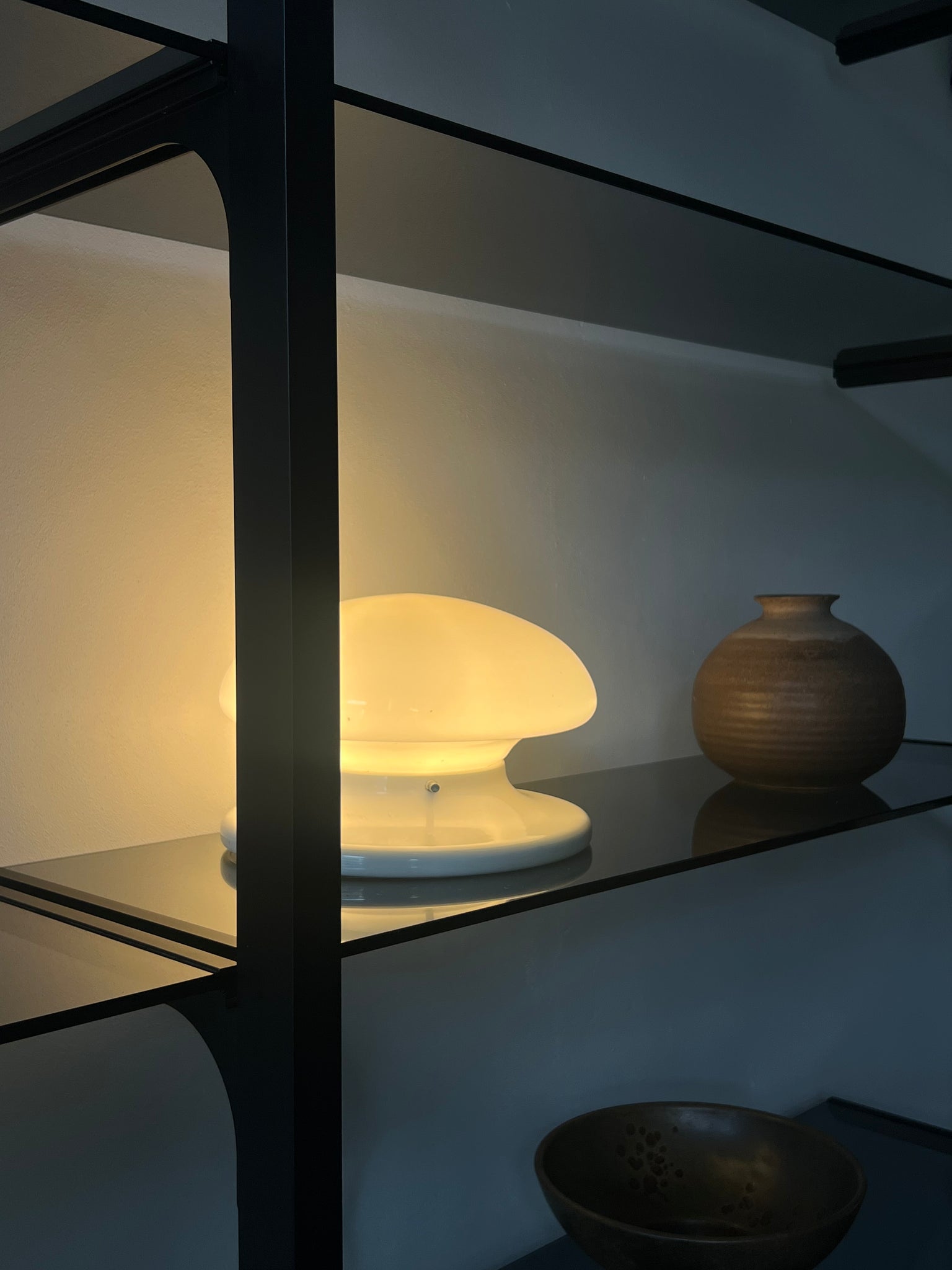 Vintage mushroom table lamp