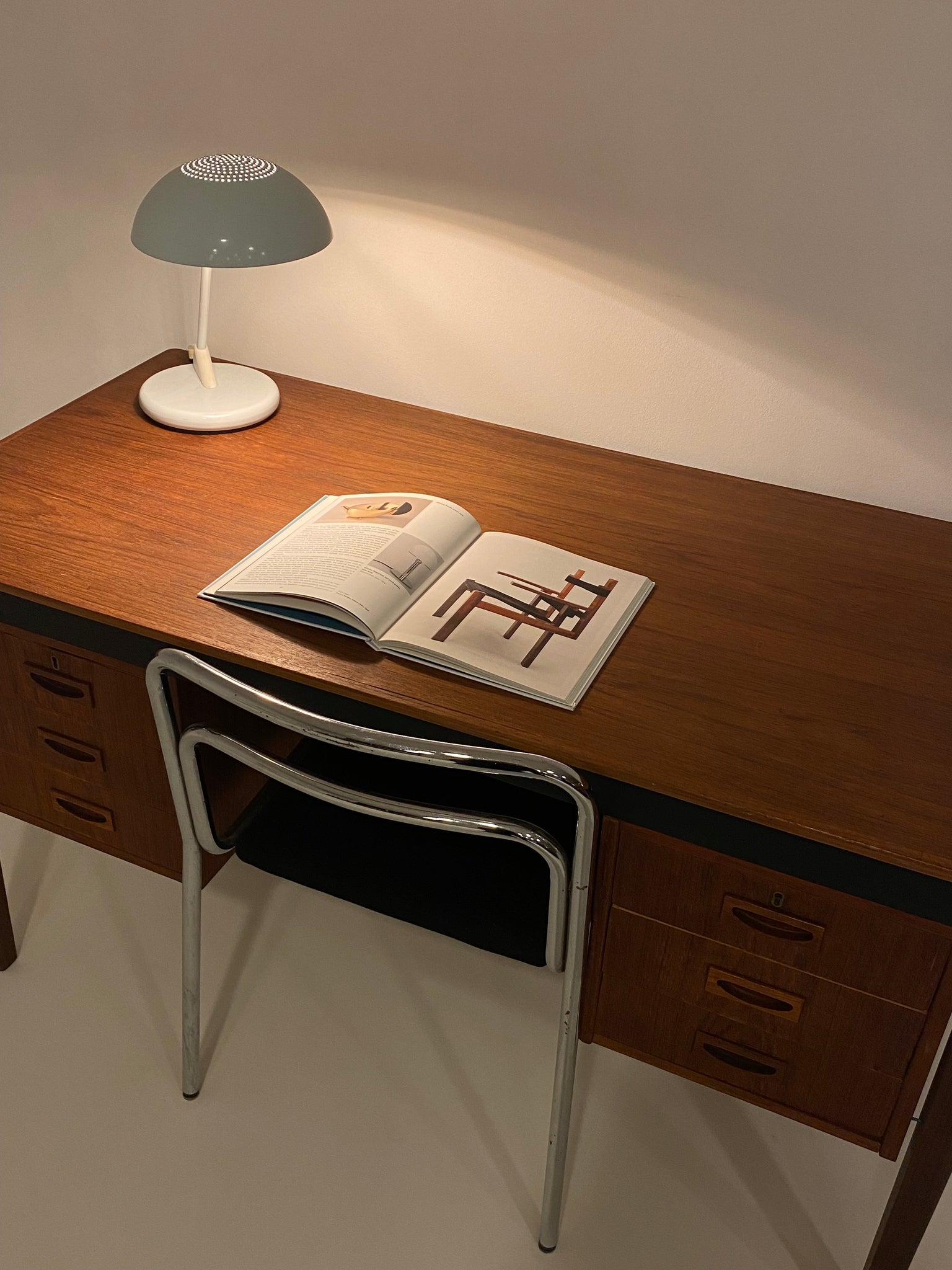 Vintage solid wood desk