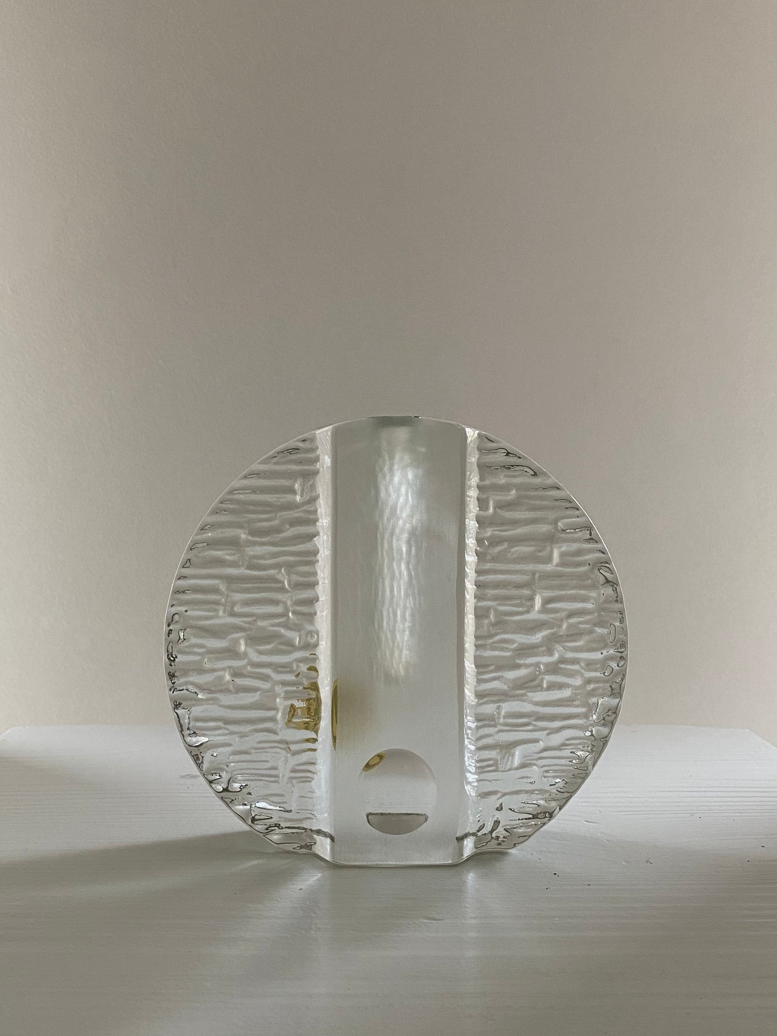 Vintage Walther glass vase – 1970s