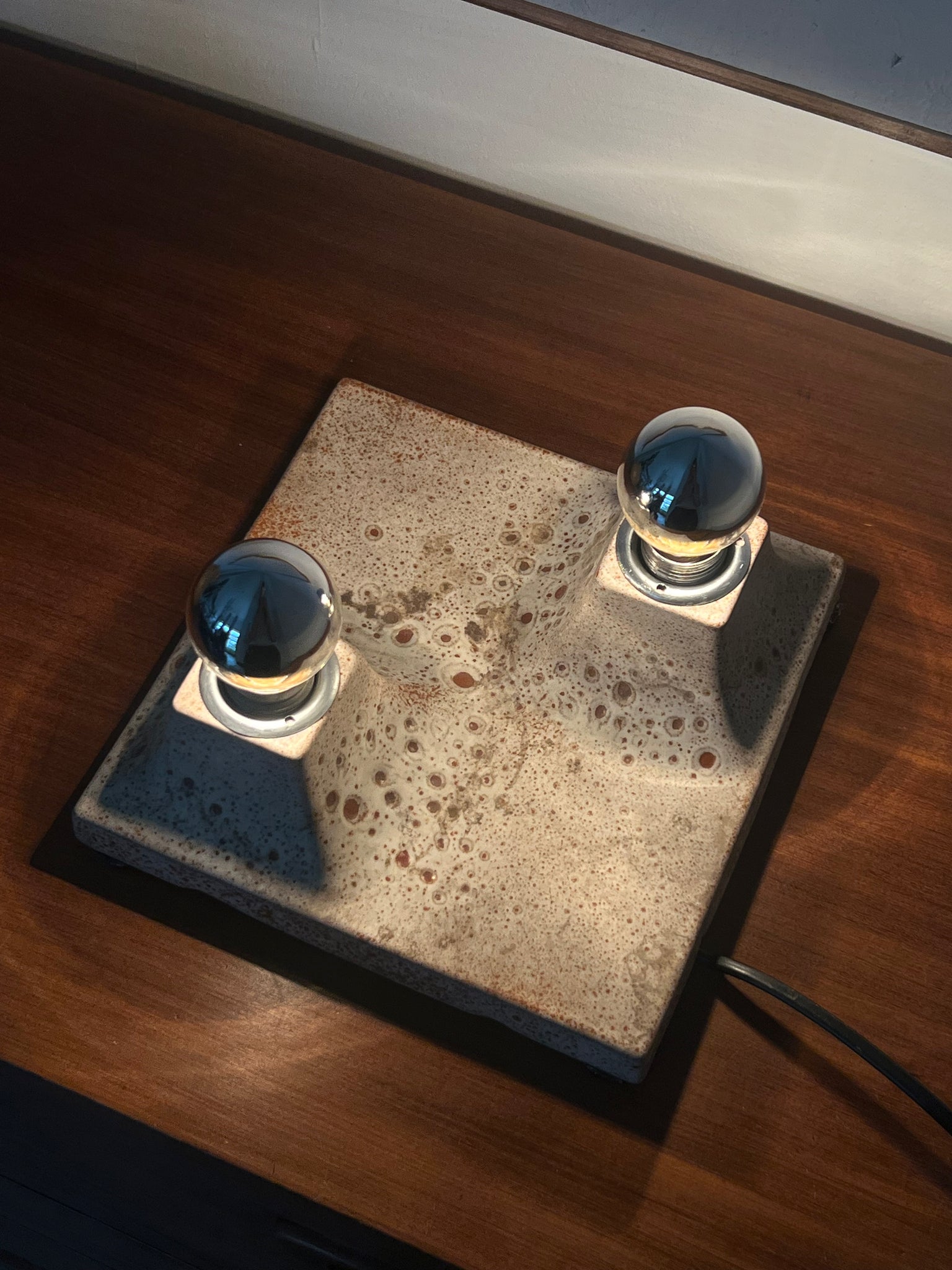Vintage ceramic wall/table lamp