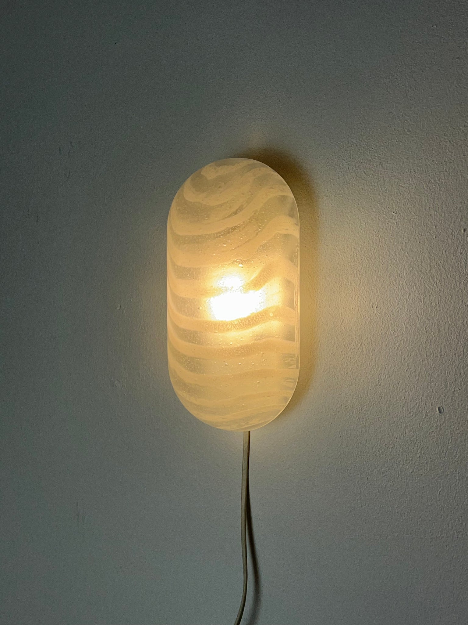 Vintage Peill & Putzler wall lamp – "Zebra" model