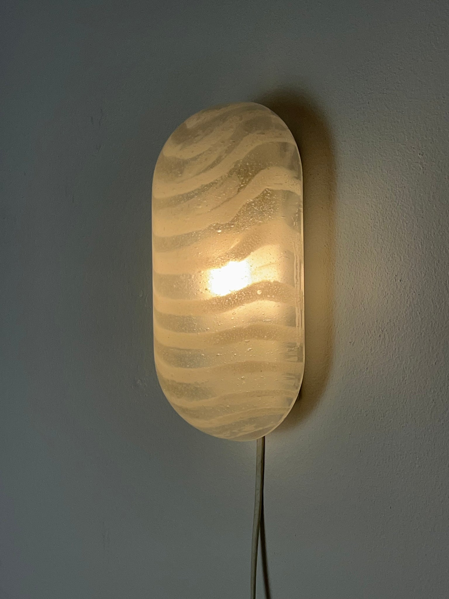 Vintage Peill & Putzler wall lamp – "Zebra" model