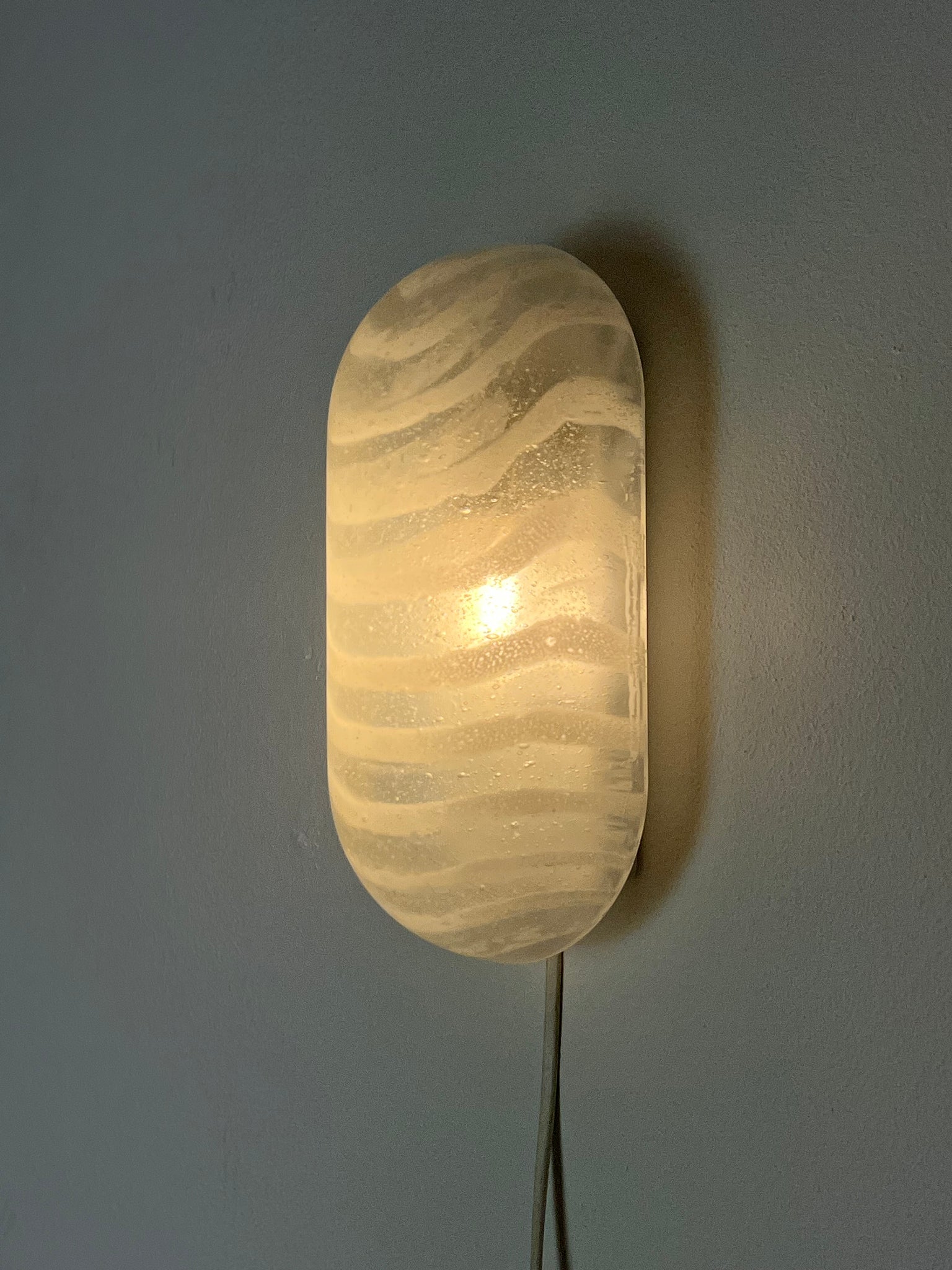 Vintage Peill & Putzler wall lamp – "Zebra" model